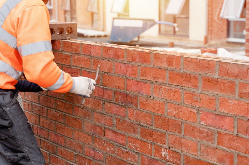 Brick Wall Installation in Worcester, MA