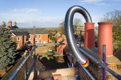 Flexible Chimney Liner Installation - Ace Chimney Professionals Merrick, New York